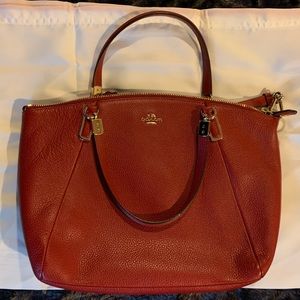 Coach Small Red Kelsey Crossbody